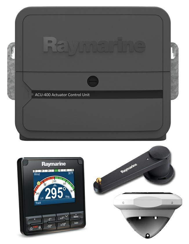 Raymarine Evolution EV400 Sail ACU400 met EV1, roerstandterugmelder