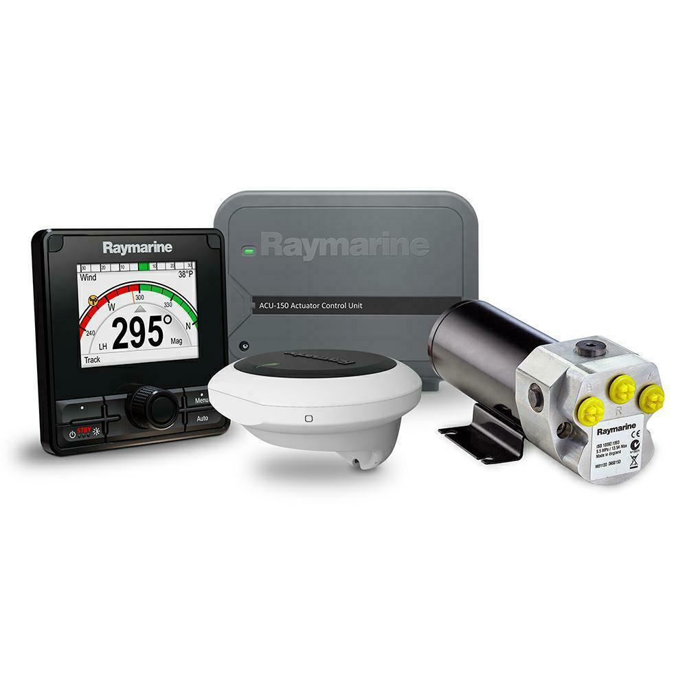 Raymarine Evolution EV150 PowerPack ACU150 met p70Rs en 1L hydraulische omkeerbare pomp Jos