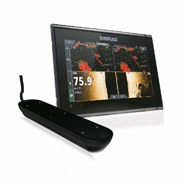 Simrad GO9 XSE w/ Active Imaging 3in1 Transducer + Halo20+ Radar