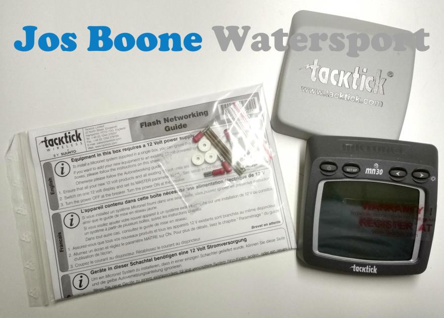 TackTick TackTick wireless Speed & Depth display T030 Jos Boone Watersport