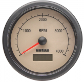 Toeren-urenteller 12/24V 0-4000 rpm, D 100mm