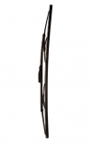 Wisserblad L = 305mm zwart, roestvast staal