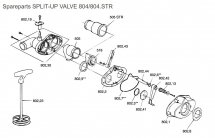 RM69 Gasket valve elbow valve B/C (SPLVA