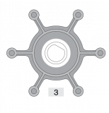 Johnson Pump Impeller 1052S-9