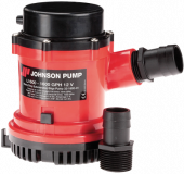 Johnson Pump L-serie Bilgepomp L1600  24V / 3 5A  100l/min  Slangaansluiting 1-1/8 ( Ø28 5mm ) & 1-1
