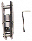 RVS Ankerkettingverbinder  A=84mm  B=15mm  C=9mm  D=36mm  E=25mm ( wartelend model tot 850kg )