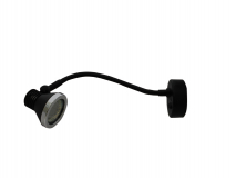 KAJUITLAMP FLEX. ARM LED ZWART