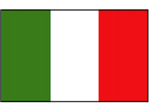 ITALIAANSE VLAG 20X30