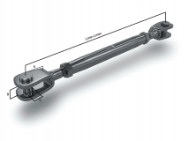 OS SPANNER GAFFEL-GAFFEL M5