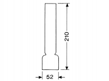 LAMPEGLAS 14 LIGNE X 210MM