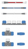 Evolution Kabelset (2x T-connector, 2x terminator, 1x 5-weg connector, 1x backbone 5 mtr, 1x