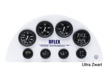 Uflex Ultra Black Watertankmeter,  53mm