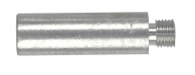 Zinc Pencil anode zinc only Ø3/8'' L=1-3/4'' thread=1/4''UNC