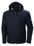 CREW HOODED MIDLAYER JACKET 597 NAVY