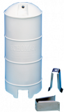 Echomax EM230-BR Radarreflector met RVS mastbeugels  Wit ( Wheelmark )