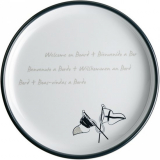 27003 - Welcome Dessert Plate  - 6 u.