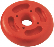PNP197R donut, rood, diameter 40 mm, lijn diameter 10 mm
