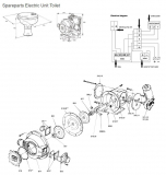 Motor voor handlenspomp 24V