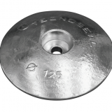 Zinc Disc anode single Ø125mm Heavy