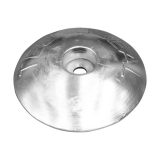 Zinc Disc anode single Ø140mm with steel insert