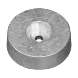 Zinc Disc anode for Stern 125*38mm