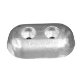 Zinc Bolt-on anode for Hull 115x65x30 H.C. 40