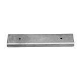 Zinc Bolt-on anode for Hull 400x80x30 H.C. 250