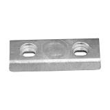 Zinc Bolt-on anode for Hull 180x65x30 H.C. 104