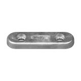 Zinc Bolt-on anode for Hull 280x85x30 H.C. 160