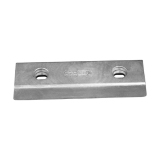 Zinc Bolt-on anode for Hull 300x80x46 H.C. 190