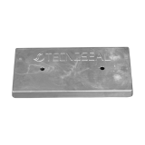 Zinc Bolt-on anode for Hull 300x150x26 H.C.152,4