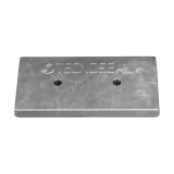 Zinc Bolt-on anode for Hull 300x150x26 H.C.125    (same as 02514)