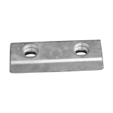 Zinc Bolt-on anode for Hull 200x70x30 H.C. 110
