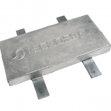 Zinc Weld on square anode 10kg with 2 straps