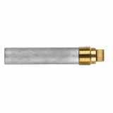 Zinc+Brass General Motors pencil anodeØ 19 L.85 complete with brass plug th.3/4''GAS CONICO