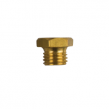 Brass AIFO-FTP brass plug th. 10X1  for pencil anode