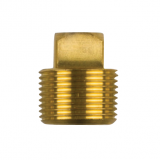 Brass Caterpillar brass plug th. 3/4'' GAS CONICO  for pencil anode