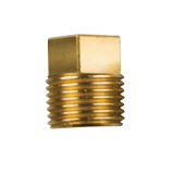 Brass Caterpillar brass plug th. 3/8'' GAS CONICO  for pencil anode