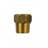 Brass Ford brass plug th. 1/4'' NPT - GAS CONICO  for pencil anode