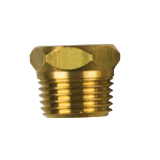 Brass Ford brass plug th. 1/2'' GAS CONICO  for pencil anode