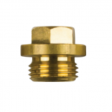Brass Scania  brass plug th.1/2''GAS  for pencil anode