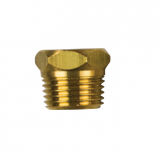 Zinc Lombardini brass plug 1/2''NPT (GAS CONICO)