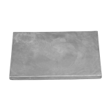 Zinc Solid plate without holes  300x200x20