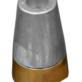 Zinc Radice conical prop nut (complete with Brass plug) shaft Ø 55mm