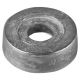Zinc Mercury button anode for 4,5HP Ø20 H.7