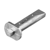 Zinc Mercury/mercruiser cylinder head anode