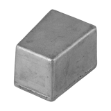 Zinc Parsun cube with hole