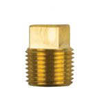 Brass Cummins brass plug th.3/8'' GAS CONICO  for pencil anode
