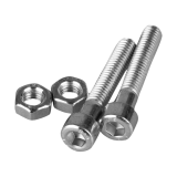 G/Steel bolts and nuts for shaft anodes items 00575-00577