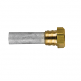 Zinc+Brass Pencil complete anode  Ø1/2'' L=1-1/2'' thread=3/8''NPT